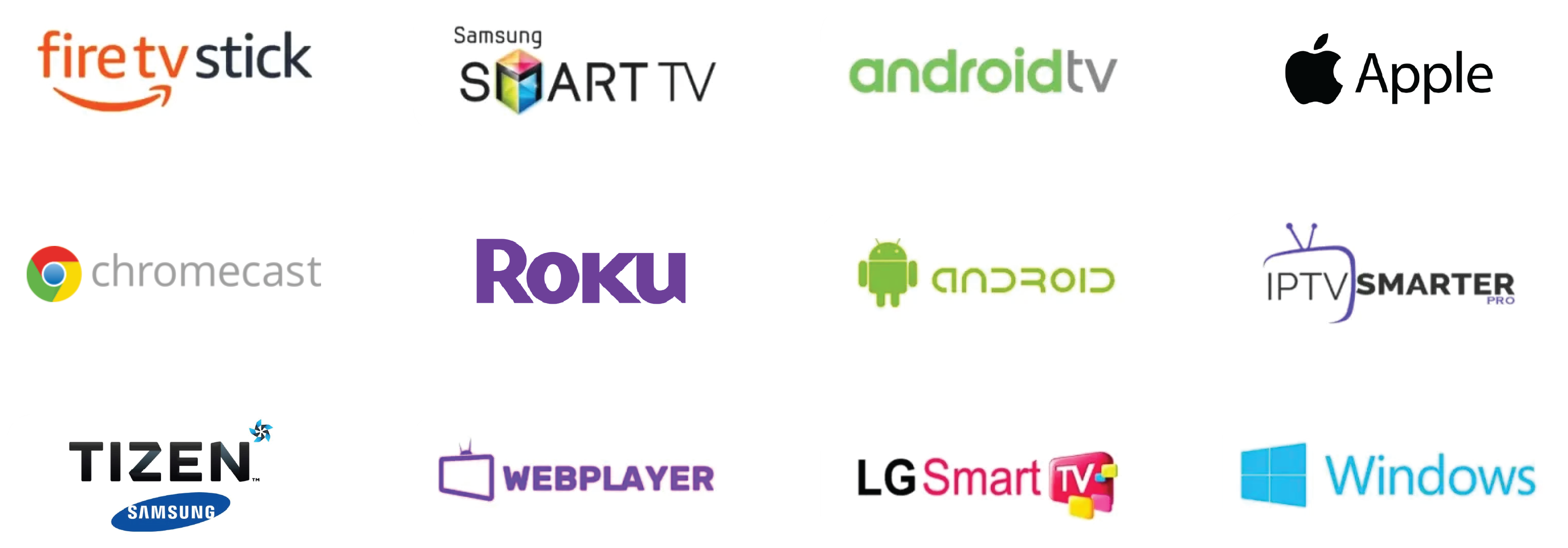 Dispositivos compatibles: Android, iOS, Smart TVs, Roku, Fire Stick, Chromecast, Windows y Mac